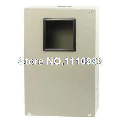 

Gray Metal Rectanglar School Factory Electricity Meter Box 38 x 25 x 14cm