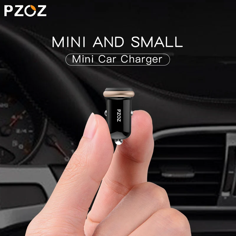Автомобильное зарядное устройство PZOZ USB быстрая зарядка 3 1 А двойное
