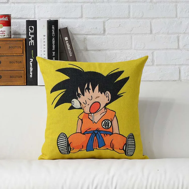Японского аниме Dragon Ball Подушка с принтом наволочка, домашний декор комплект наволочек Decorativos Para диван наволочка Almofada