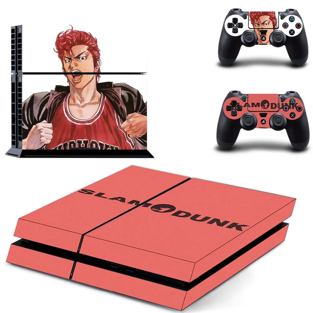 SLAM DUN Play Station4 ps4 наклейка для кожи Sony наклейки консоль и 2 контроллера Скины