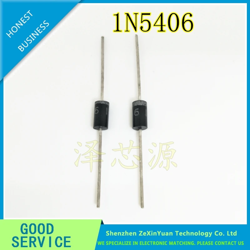 500 шт./лот Новинка с выпрямительным диодом 1N5406 IN5406 3A/600V|diode 1n5406|diode rectifierdiode 3a |