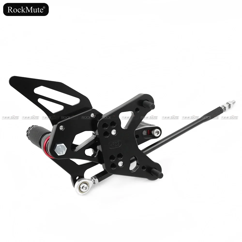 Мотоцикл Rearset для Kawasaki ZX-6R ZX6R 636 2009-2018 Регулируемый рычаг переключения передач ног