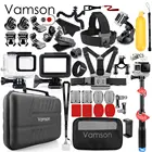 Vamson для экшн-камеры Gopro Аксессуар для go pro hero 7 6 5 черный аксессуары комплект Водонепроницаемый защитный корпус Чехол VS73