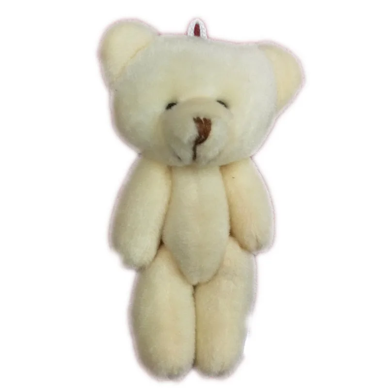 lovely Mini Stuffed Jointed Teddy Bear Gift Flower Packing 10pcs Urso De Pelucia Bouquet 12cm | Игрушки и хобби