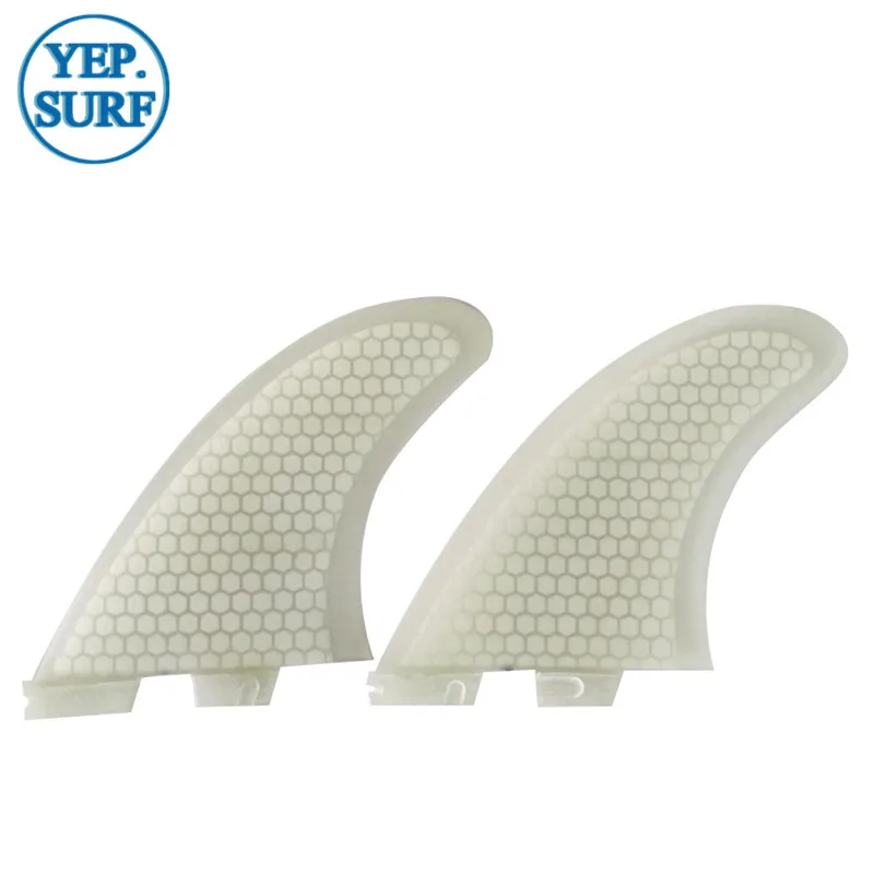 Сёрф FCS2 двойной плавник с Килевой для серфинга FCSII плавники белого цвета доски