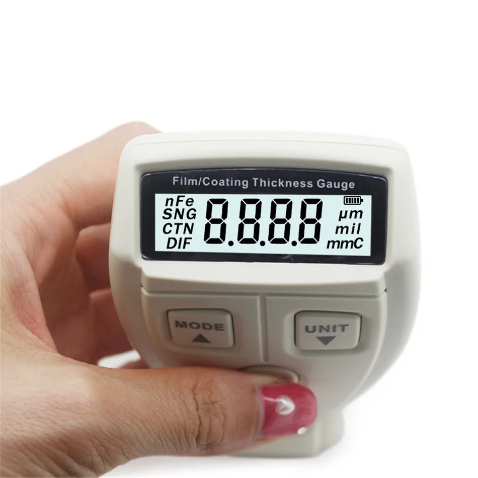 Film Coating Thickness Gauge Meter Width Measuring Instruments for non-magnetic surface coating | Инструменты