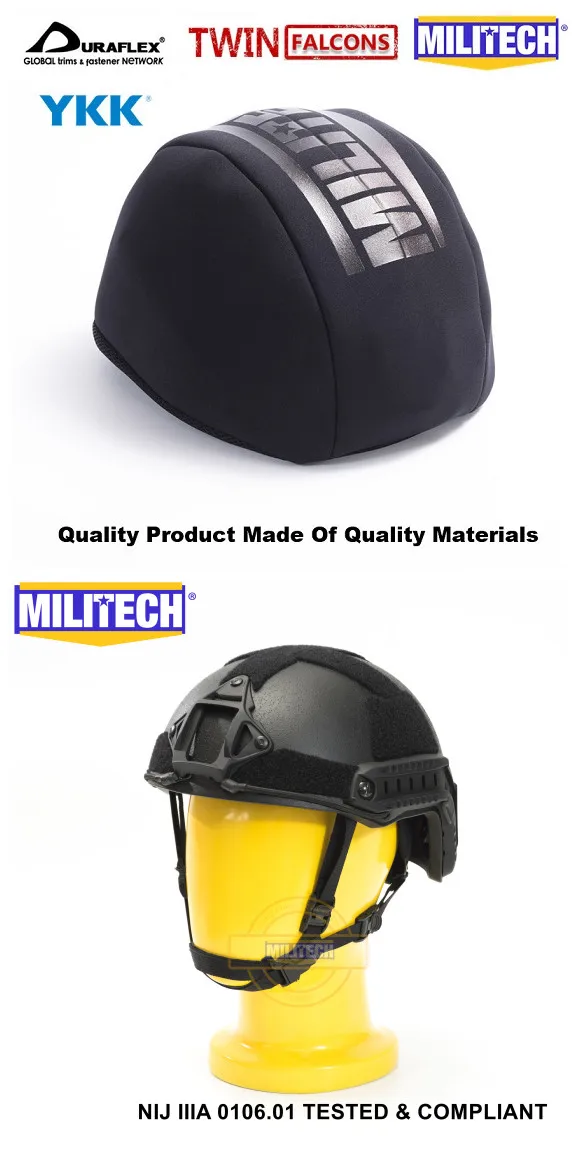 XL-XXL Helmet ISO сертифицированный MILITECH BK NIJ уровень IIIA 3A Быстрый OCC лайнер High XP Cut пуленепробиваемый арамидный баллистический шлем с 5 лет гарантии - Цвет: XL-XXL Helmet