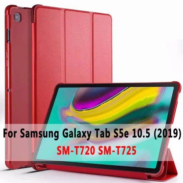SM-T720 SM-T725 case Чехол для Samsung Galaxy Tab S5e 10,5 SM-T720 SM-T725 T720 T725 Смарт Мягкий противоударный чехол для Tab S5E 10,5 T720 T725+ Защитная пленка на экран+ подставка для ручек - Цвет: SM-T720 SM-T725 case