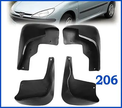 Комплект для PEUGEOT 206 3DR & 5DR хэтчбек брызговики брызговик|Детали инструментов| |