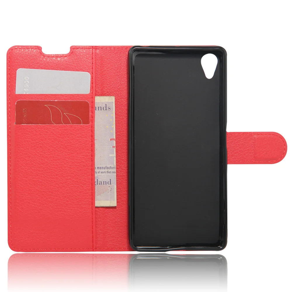 Hot Selling For Sony Xperia XA Dual F3112 Wallet Style PU Leather Case for F3111 F3113 F3115 with Stand Function | Мобильные