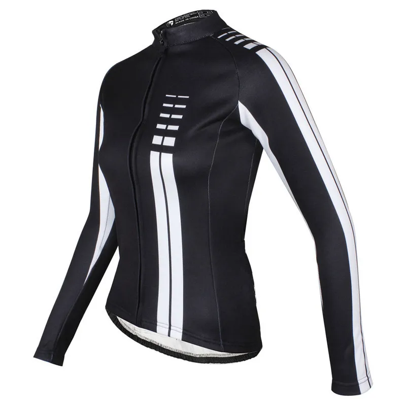 Женская зимняя Терма велосипедная Джерси термальная одежда Ciclismo Maillot куртка