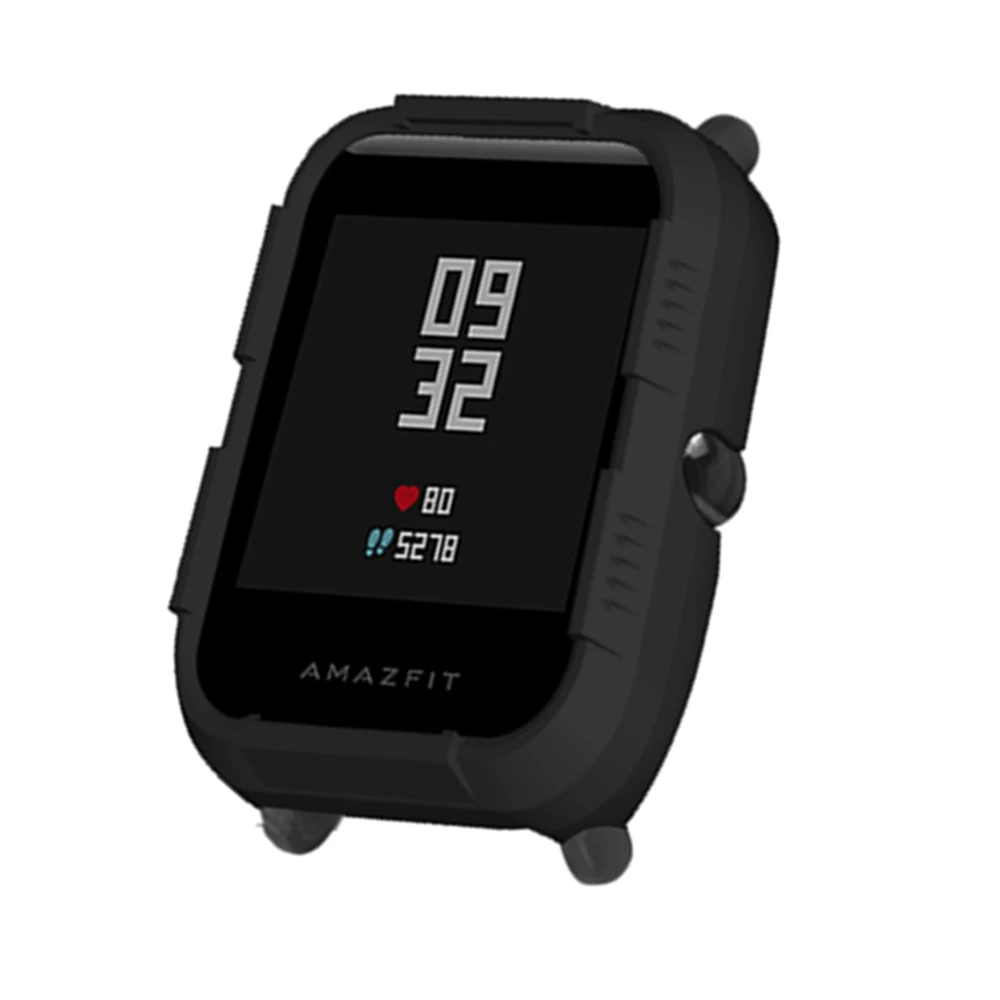 AKBNSTED PC защитный чехол для Huami Amazfit Bip Молодежные часы Защитный рамка аксессуары