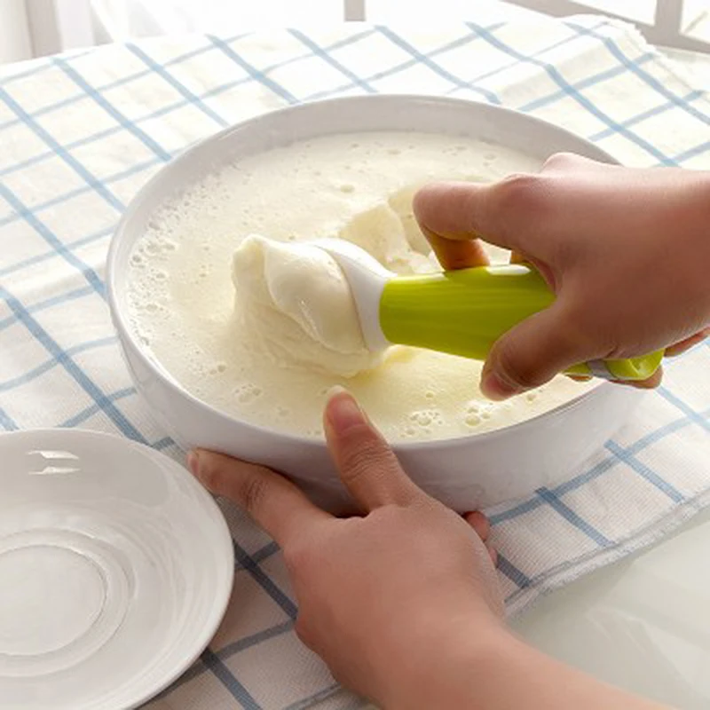 1x Пластик Весна ручка Мороженое Совок Ложка картофельное пюре Cookie фрукты дыни