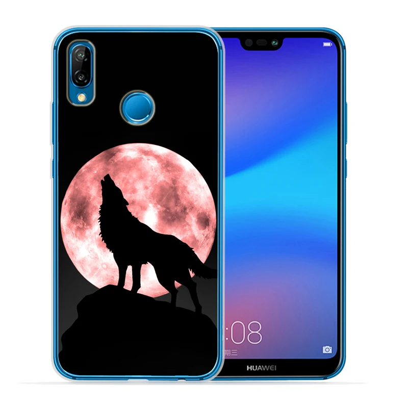 Властный волк для huawei P30 P20 Lite Pro P10 Lite P8Lite P9Lite P Smart mate 9 10 20 Lite Pro Мягкий бампер чехол для телефона - Цвет: 05