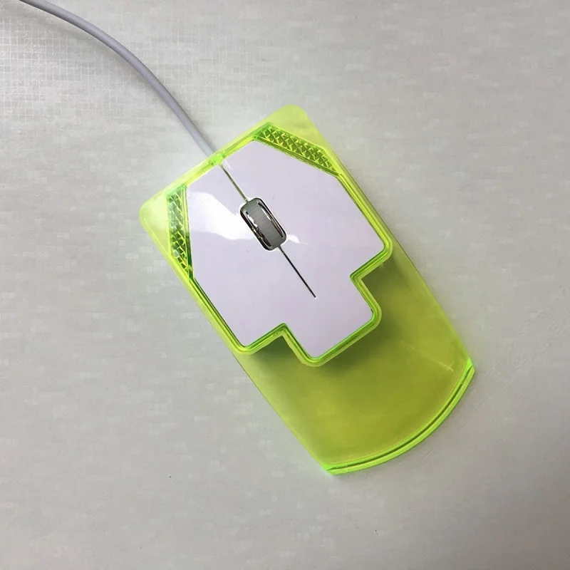 USB Проводная мышь цветная светящаяся игровая высокой производительности 3 кнопки