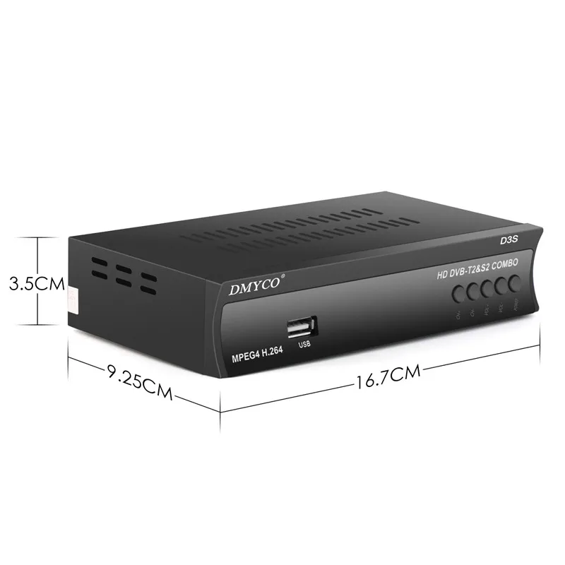 1 год Европейский сервер HD DVB-S2 dvb t2 спутниковый ресивер Полный 1080P Италия Испания Арабский ТВ коробка с USB Wifi рецептор