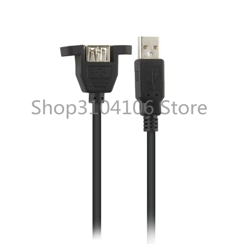 Удлинительный Кабель USB 2 0 A типа Папа мама с винтами для крепления на панель|extension