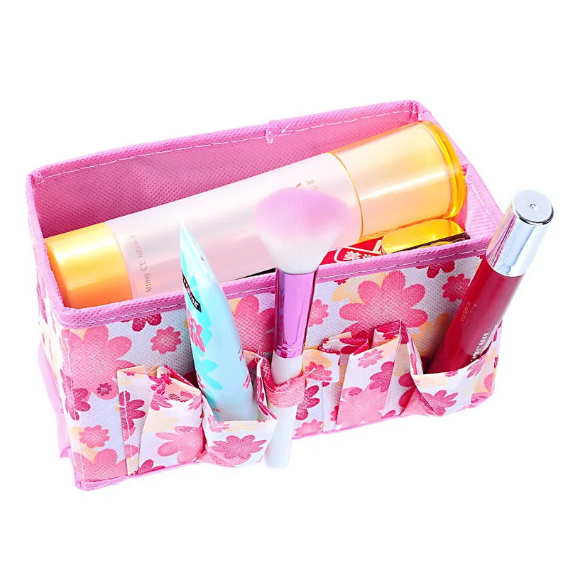 Модный Многофункциональный косметический ящик для хранения Складной