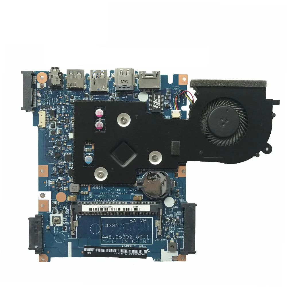 SZWXZY отличная материнская плата для ноутбука ACER ES1 531 C1G1 с N3700U DDR3 NBMZ811001 448.05303.0011 100%