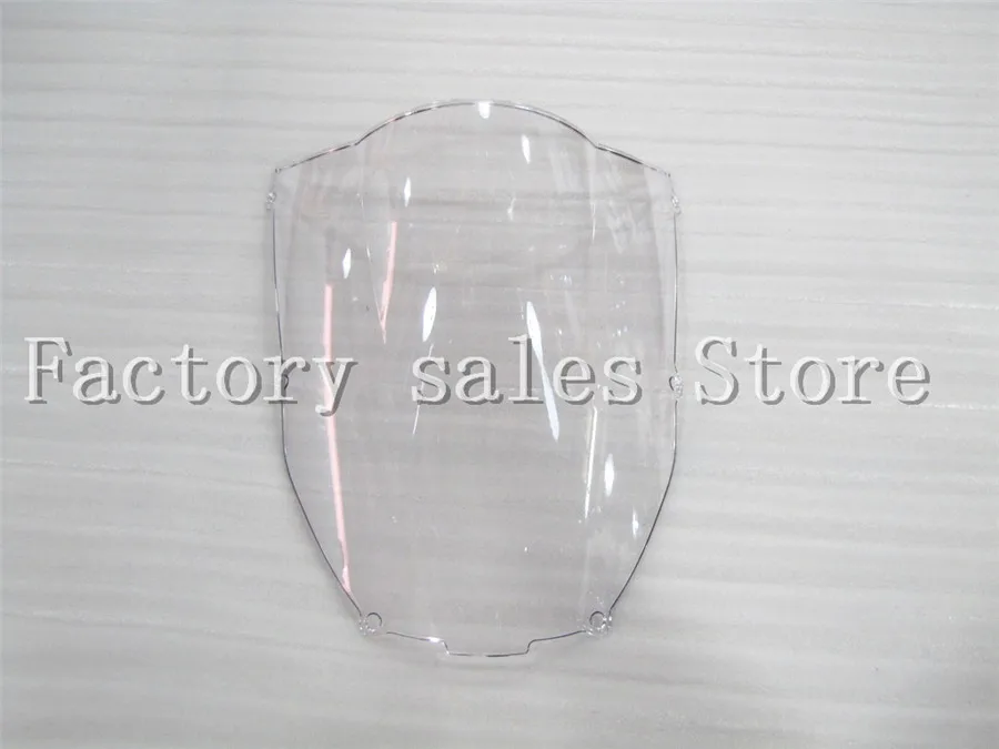 

For Kawasaki Ninja ZX6R ZX-6R 636 2000 2001 2002 White Windshield WindScreen Double Bubble zx6r 00 01 02