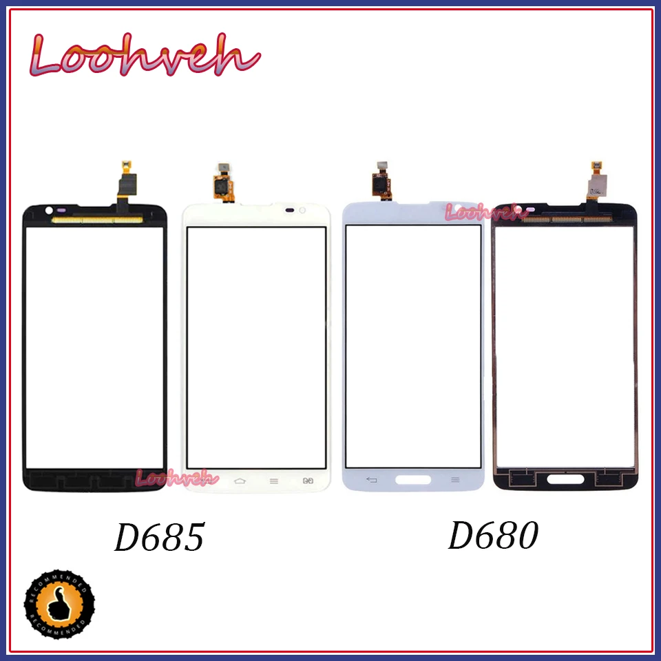 Сенсорный ЖК экран для LG G Pro Lite две SIM карты D685 D686|Сенсорные панели (тачскрин)| |