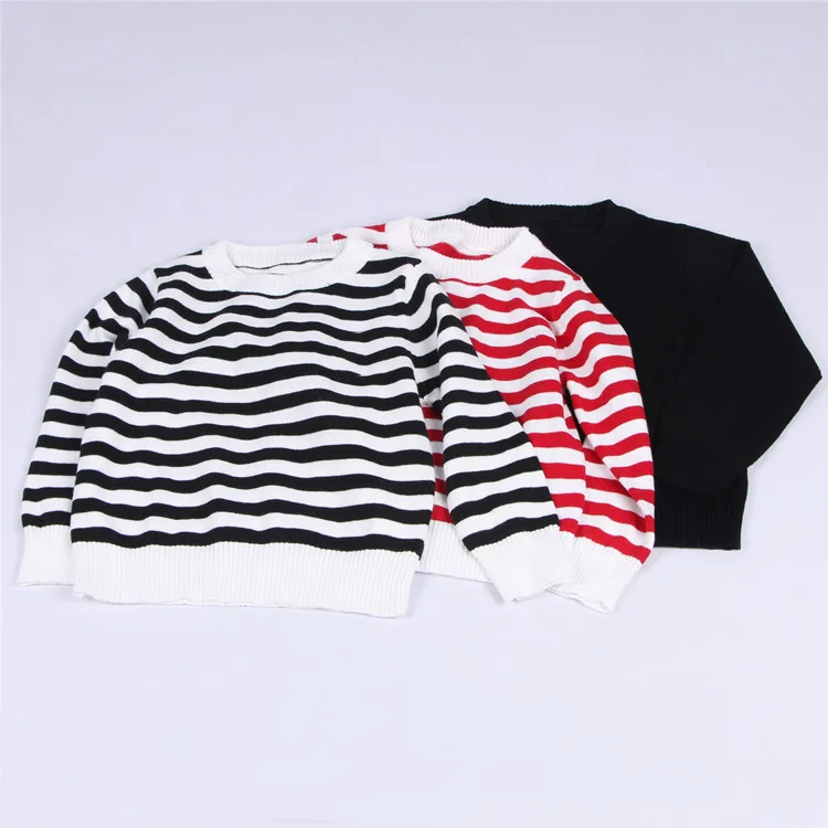 New ins style striped cotton sweater | Детская одежда и обувь