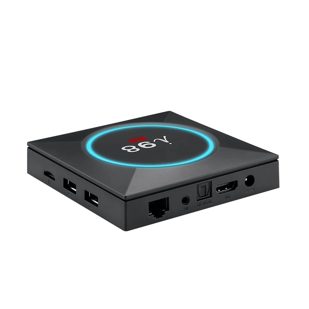 I98 Смарт ТВ Box Amlogic S905W 4 ядра 1 ГБ DDR3 8 Гб Встроенная память Android 7 коробка H.265 в