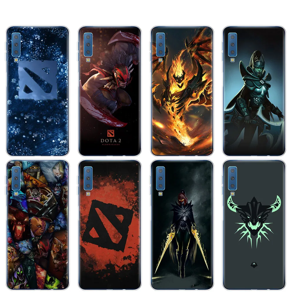 Чехол для Samsung A50 чехол Galaxy A60 A10 A30 A40 A70 A 50 2019 A9 A7 2018 тени Fiend Dota 2|Бамперы| |