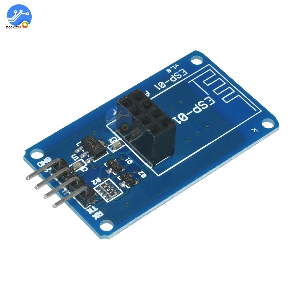 ESP8266 ESP 01 ESP01 серийный WiFi беспроводной адаптер модуль совместимый 3 V 5V