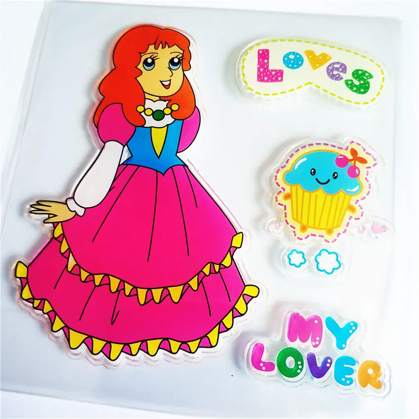 Штамп для скрапбукинга прозрачный силиконовый | Дом и сад