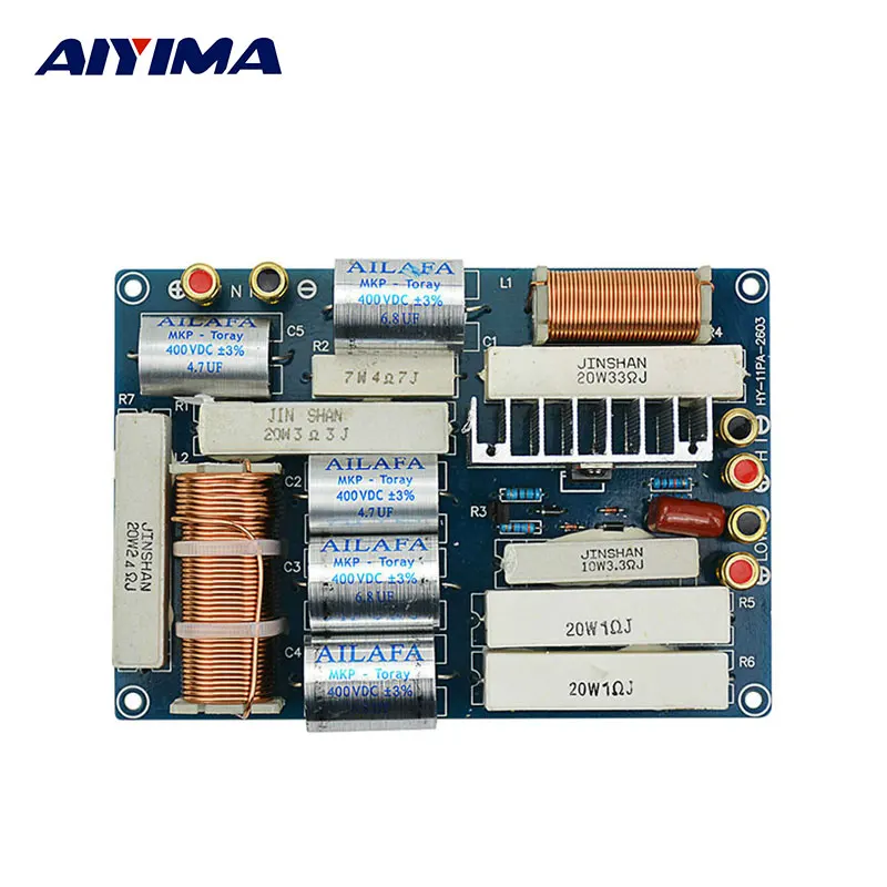 Профессиональный делитель частоты AIYIMA 600 Вт с защитой 1/2|Усилители мощности| |