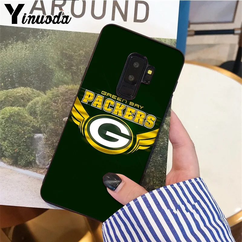 A7 Yinuoda Green Bay Packers ТПУ Мягкая телефон аксессуары чехол для телефона для samsung S9 S9 плюс S5 S6 S6edge S6plus S7 S7edge S8 S8plus - Цвет: A7