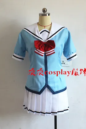 Школьная форма Kasumi Toyama из аниме BanG Dream матросское платье костюм для косплея
