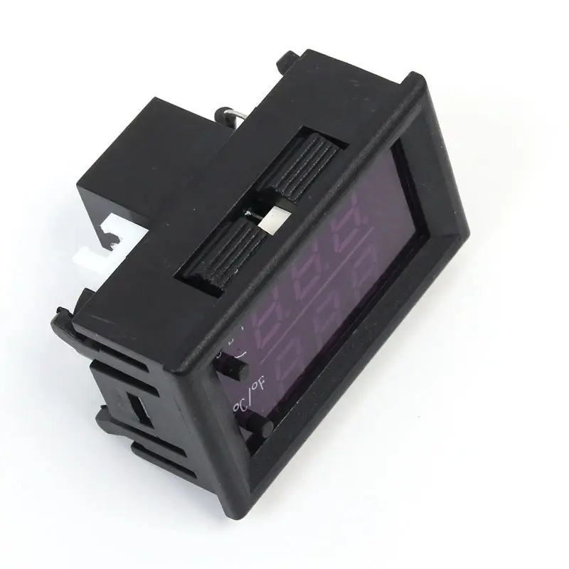 Dc 12V Micro- Computer Electronic Thermostat Temperature Controller Switch Adjustable Digital Led Display Intelligent | Безопасность и