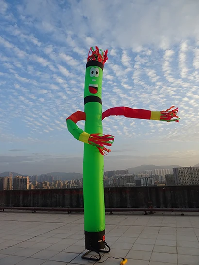 Надувная волна для танца воздуха 4 м многоцветные руки|arm|arms legs |