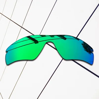 Emerald Green E.O.S поляризованные Сменные линзы для солнцезащитных очков с радаром Оукли-цвета - Цвет линз: Emerald Green