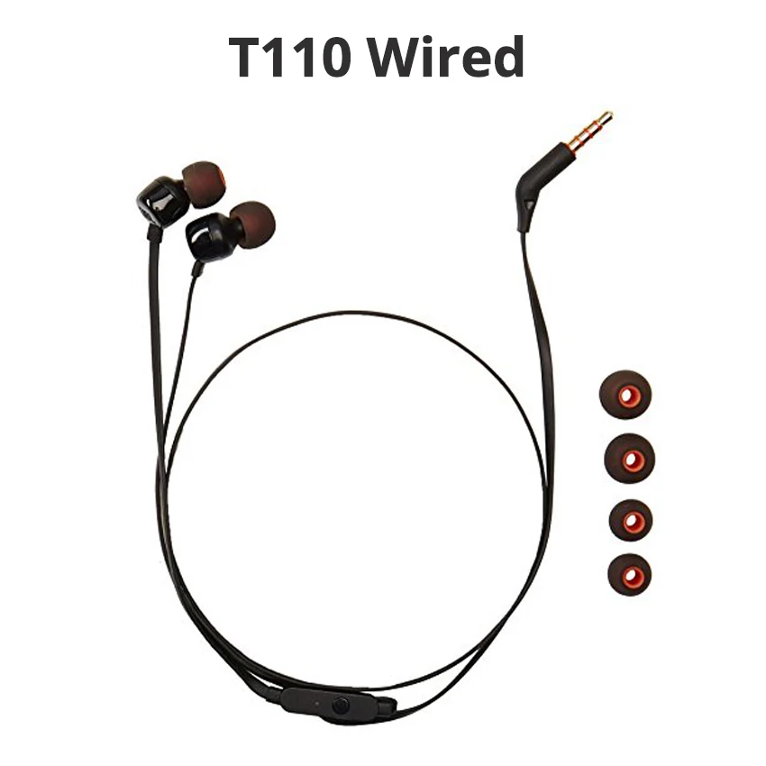 Оригинальные наушники JBL T110 Wried / BT беспроводные вкладыши Спортивная гарнитура с