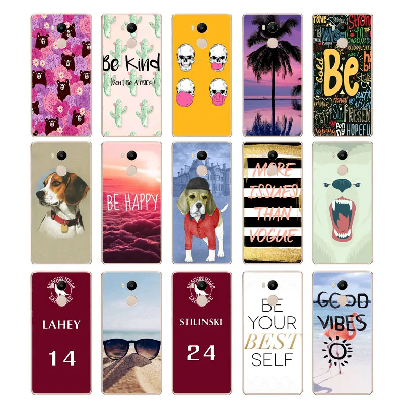 DREAMFOX L361 Be Happy Puffy Clouds Design Soft TPU Silicone Case Cover For Xiaomi Redmi Note 3 4 5 Plus 3S 4A 4X 5A Pro Global |