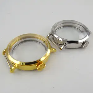 Чехол Parnis 46 мм из полированной нержавеющей стали подходит для eta 6498 6497 ST 3600