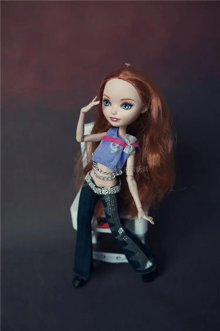 Модная детская кукла bjd, аксессуары, игрушки, подарок для девочек, Одежда для куклы, праздничное платье, повседневный костюм, для кукол Monster High, 1/6 113
