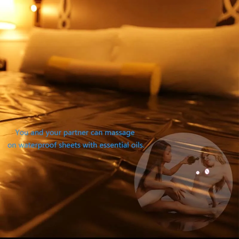 Водонепроницаемые простыни для взрослых постельное белье из ПВХ секс игр пары