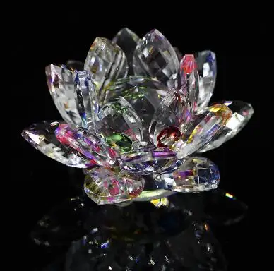 Хрустальный Лотос дом лотоса фэн шуй украшение мемориальный подарок креативный