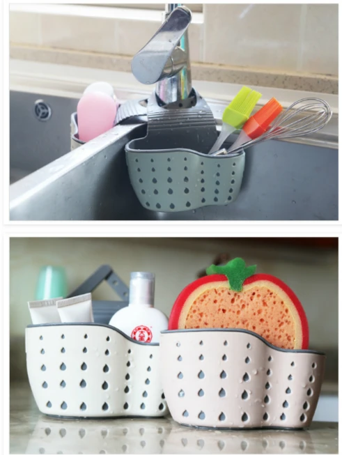 Полка для раковины сушилка губки мыла держатель ванной комнаты кухни присоска