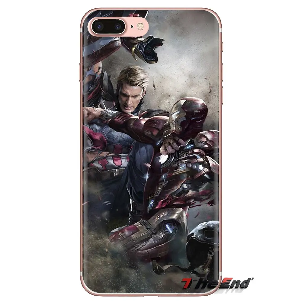 Чехол для мобильного телефона Marvel's Captain America Civil War Oneplus 3T 5T 6T Nokia 2 3 5 6 8 9 230 3310 1 7 Plus
