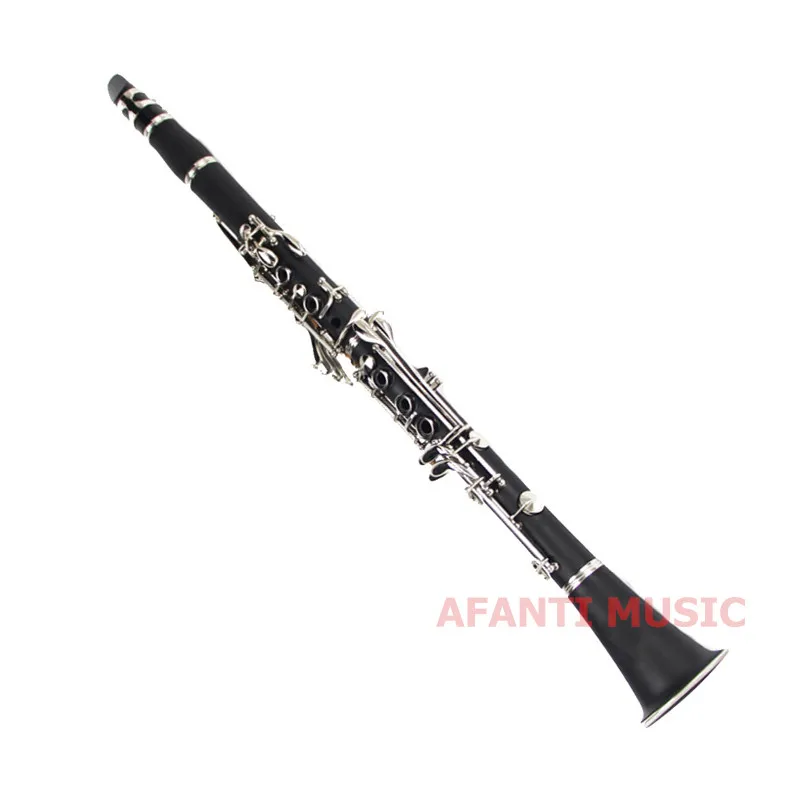Afanti Music Falling Tune B / ABS Resin / Nickel button Clarinet (CLA-128)