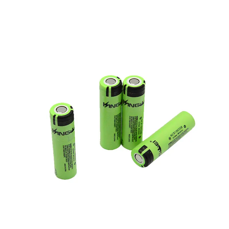 Kingwei 3400mah NCR18650b для аккумуляторов Panasonic 18650 3 7 V литий-ионная батарея плоская крышка