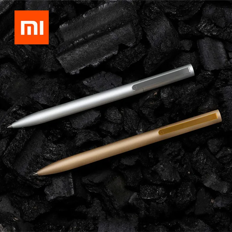 Оригинал Xiaomi Mijia металлическая ручка 9 5 мм для подписи MiKuni Япония черные чернила