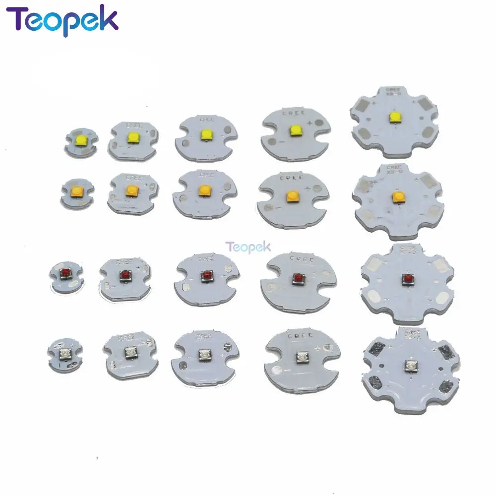 10 шт. Cree XLamp XB D XBD Q5 теплый холодный нейтральный белый/красный/синий/зеленый/желтый