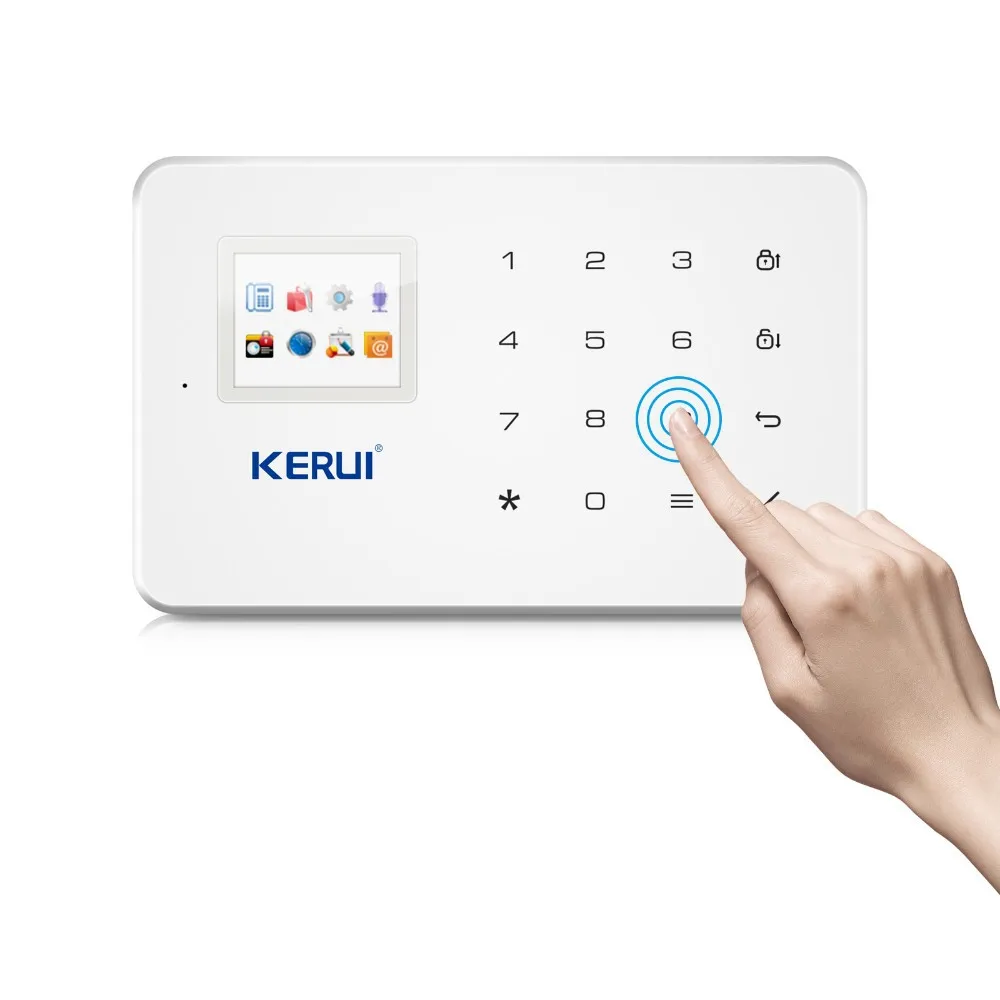 KERUI G18 Беспроводная GSM домашняя охранная сигнализация приложение дистанционное