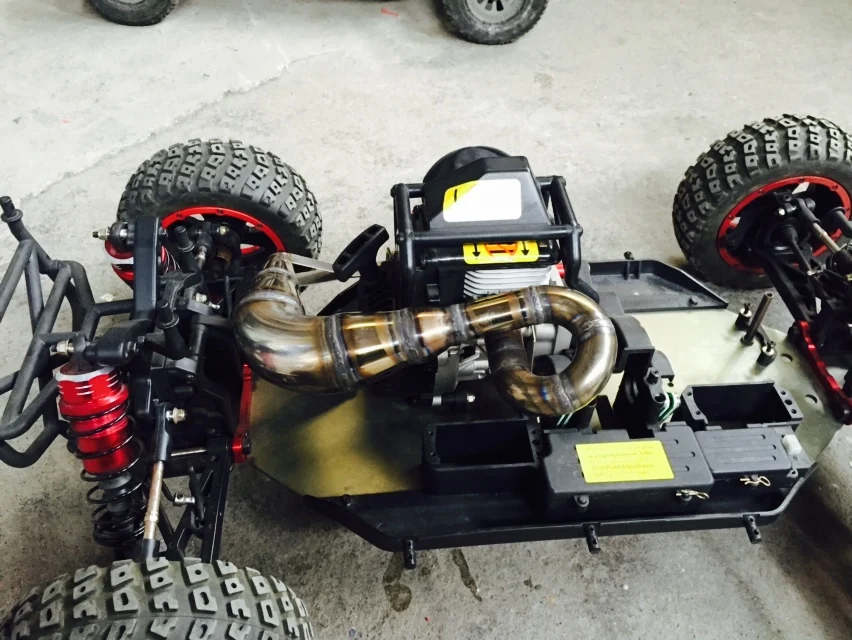 Новая выхлопная труба ручной работы настраиваемая для 1/5 Losi Desert Buggy XL| |